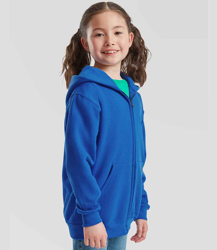 Fruit of the Loom Kids Classic Zip Hooded Sweatshirt - PenCarrie